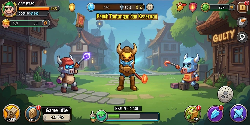 Tampilan gameplay EE789 yang mengasyikkan dan penuh warna.