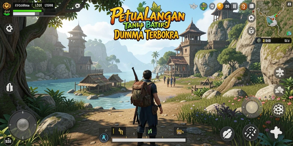 Tampilan gameplay Open World yang menakjubkan di LPO88
