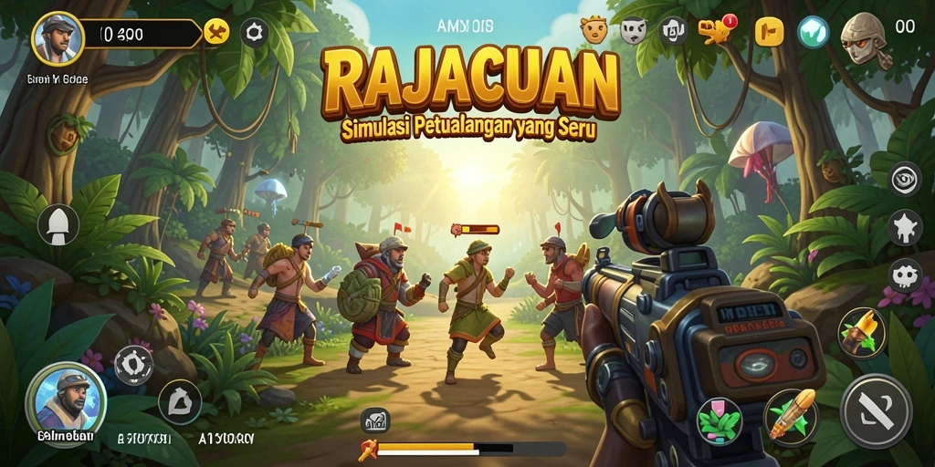 Screenshot RAJACUAN menampilkan gameplay yang menarik dan interaktif.